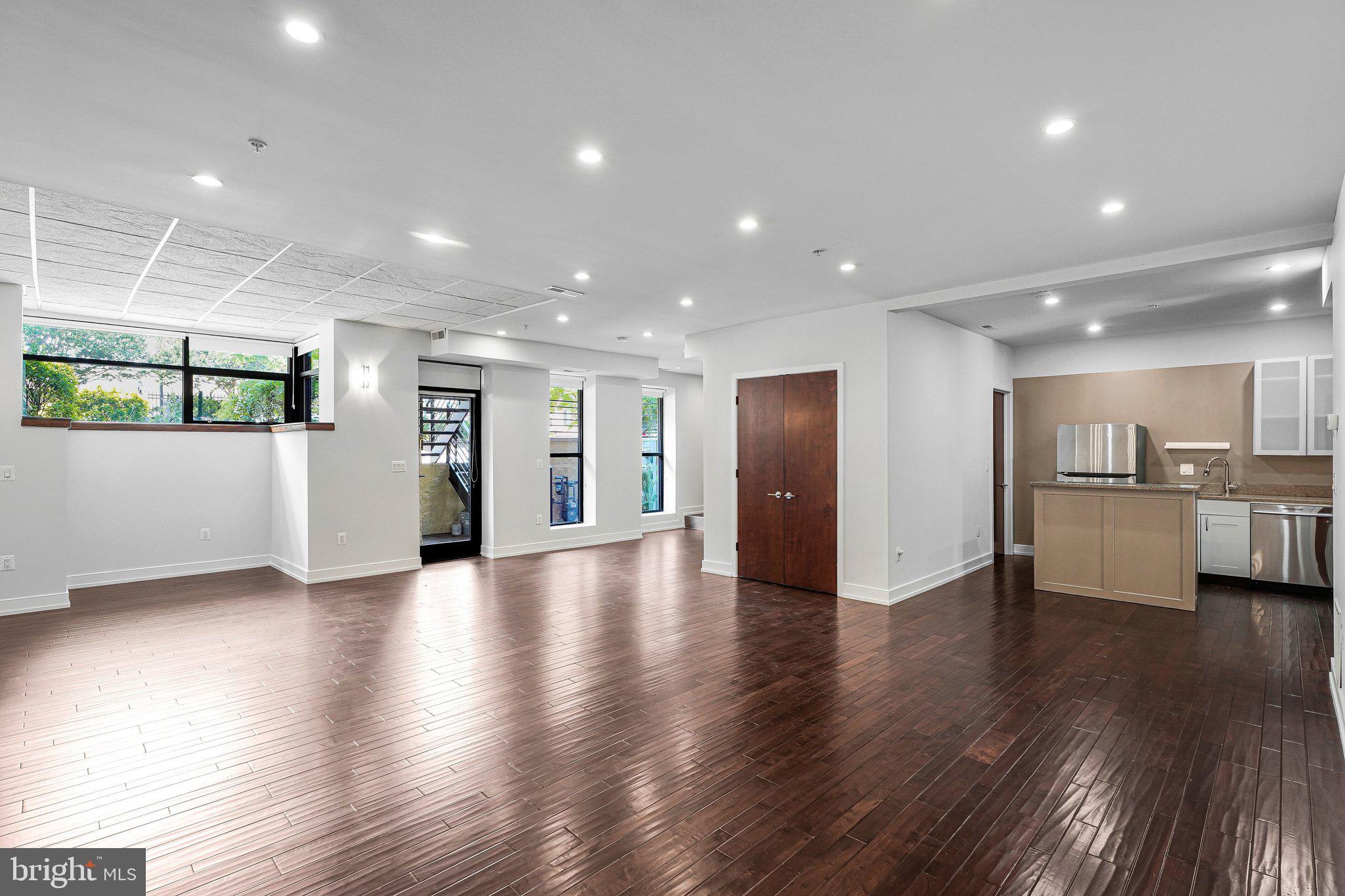 1931 12th Street Northwest, Unit A Washington, DC 20009 - Photo 21 of 47 Family room lower level with kitchen