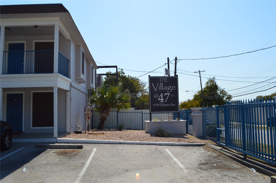 4709 Harmon Avenue, Unit 413 Austin, TX 78751 - Photo 11 of 11 a house view with a outdoor space