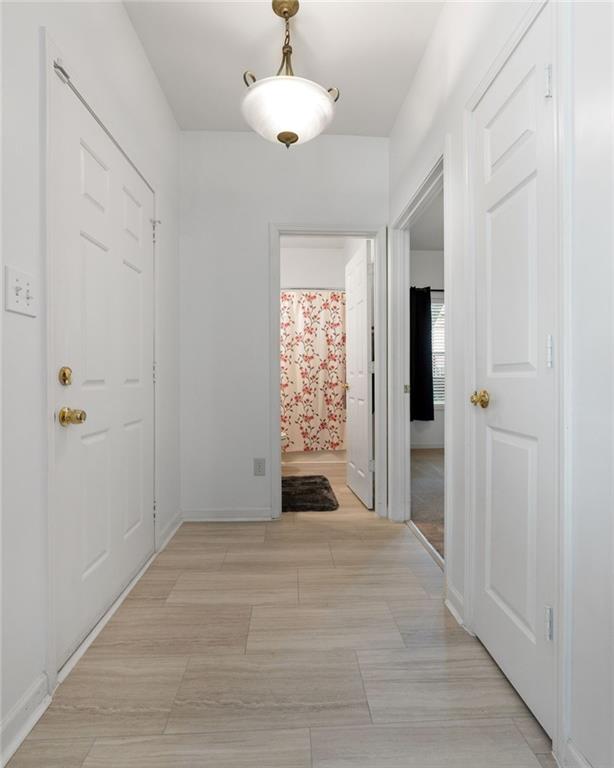 a view of entryway with interior