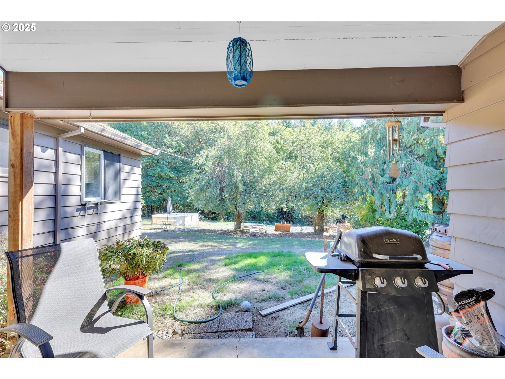 21076 Northwest Green Mountain Road Banks, OR 97106 - Photo 32 of 46 a view of backyard with seating space