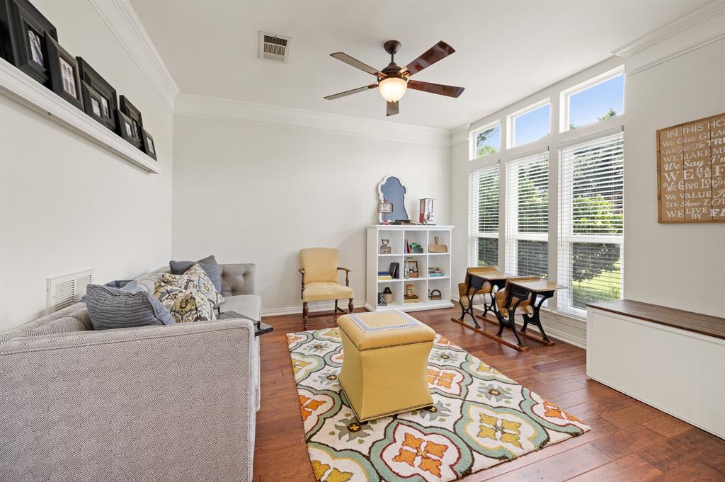 2532 Springhill Drive Grapevine, TX 76051 - Photo 10 of 40 Formal living room is sunny and bright