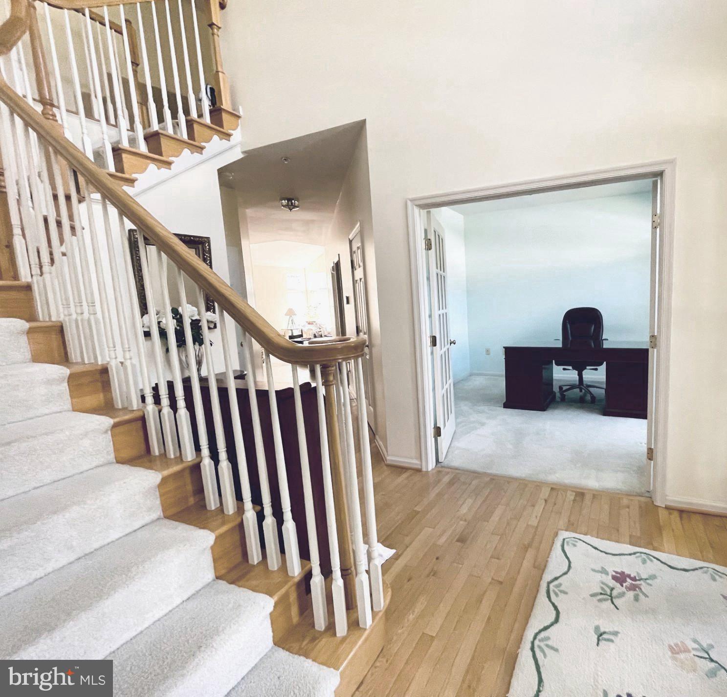 14613 Farnham Lane Laurel, MD 20707 - Photo 4 of 29 a view of entryway and hall with wooden floor