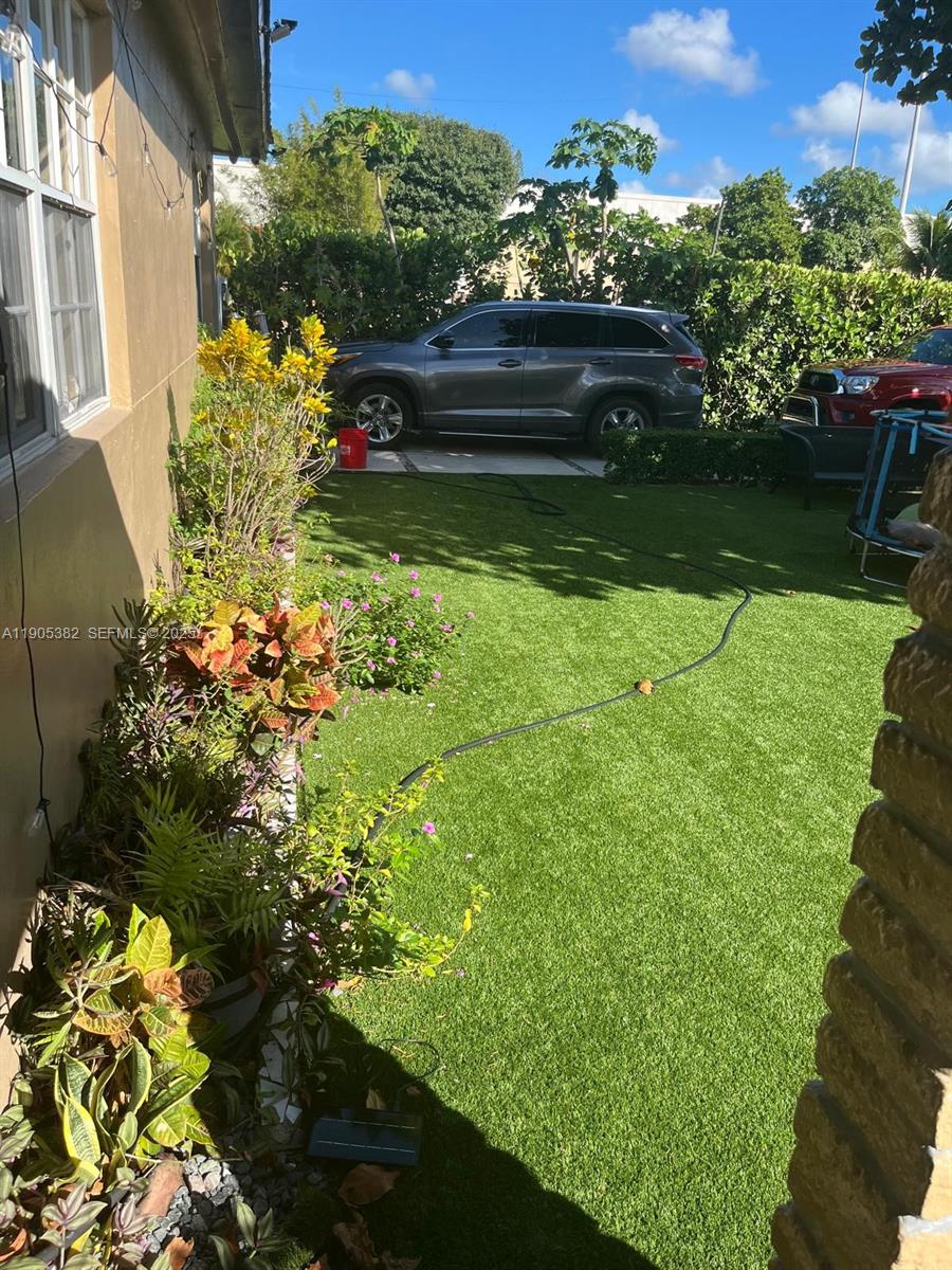 665 Northwest 153rd Street Miami, FL 33169 - Photo 27 of 28 a view of a garden with a flower in a garden