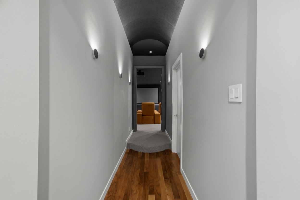 3 Farington Way The Woodlands, TX 77382 - Photo 36 of 49 a view of a hallway view with hardwood floor