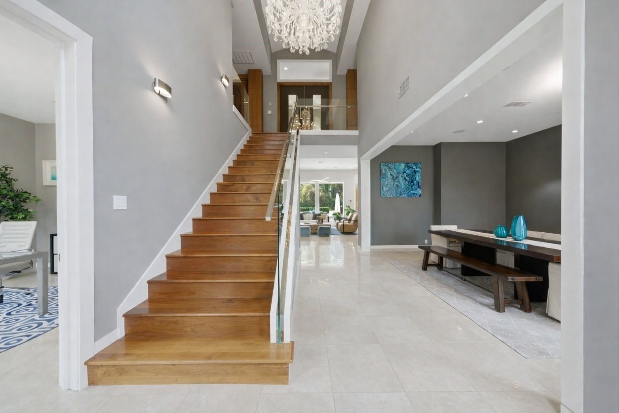 3 Farington Way The Woodlands, TX 77382 - Photo 7 of 49 a view of entryway and hall