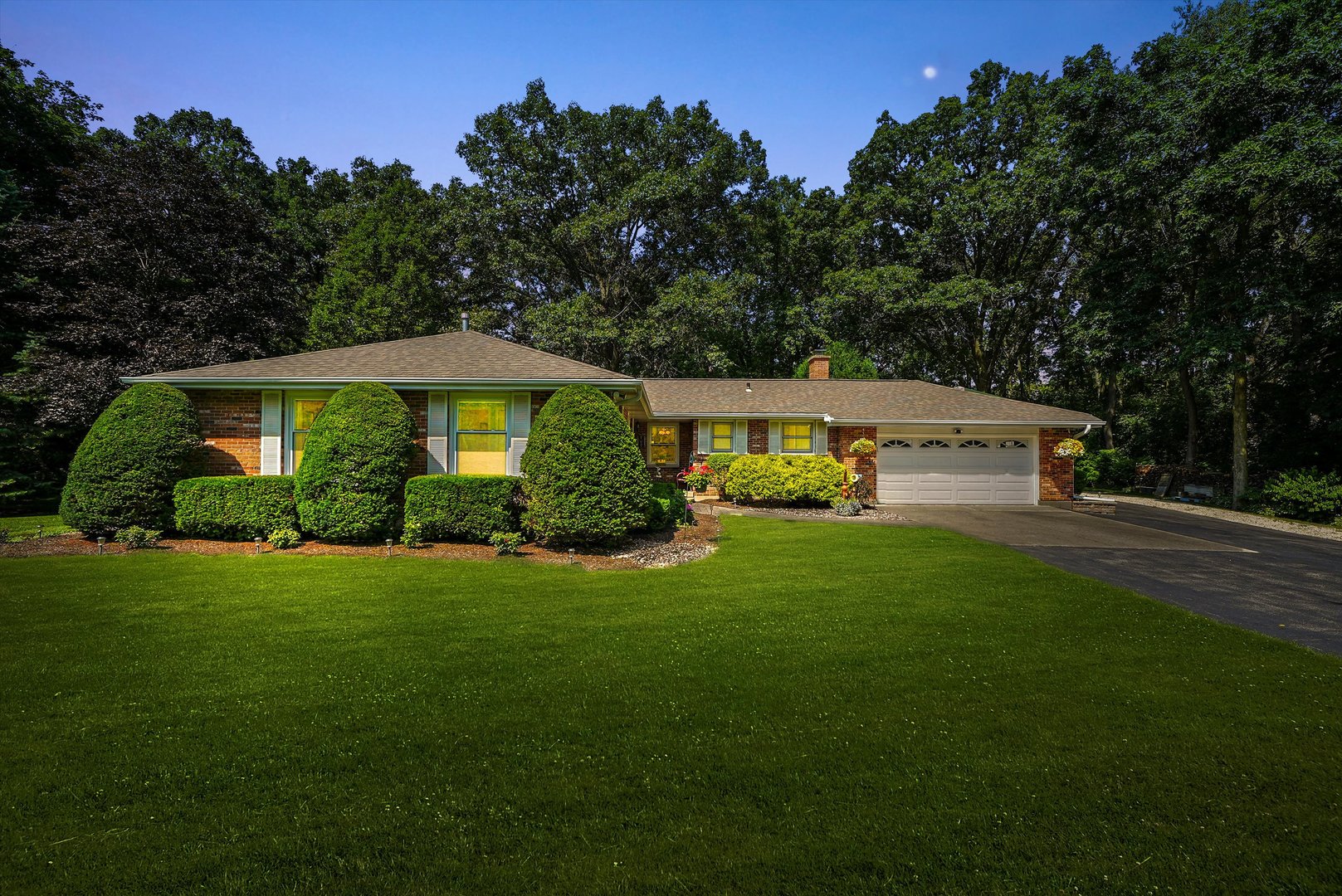 5119 North Ridgeway Road Ringwood, IL 60072 - Photo 41 of 42 a view of a house with a yard