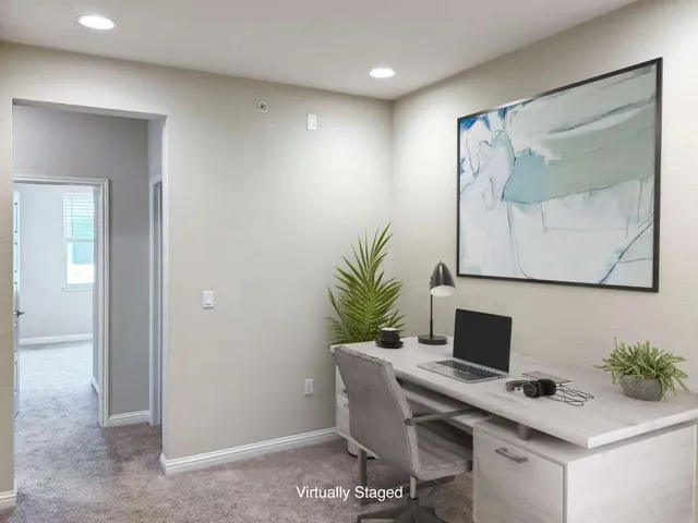 a view of a wooden door