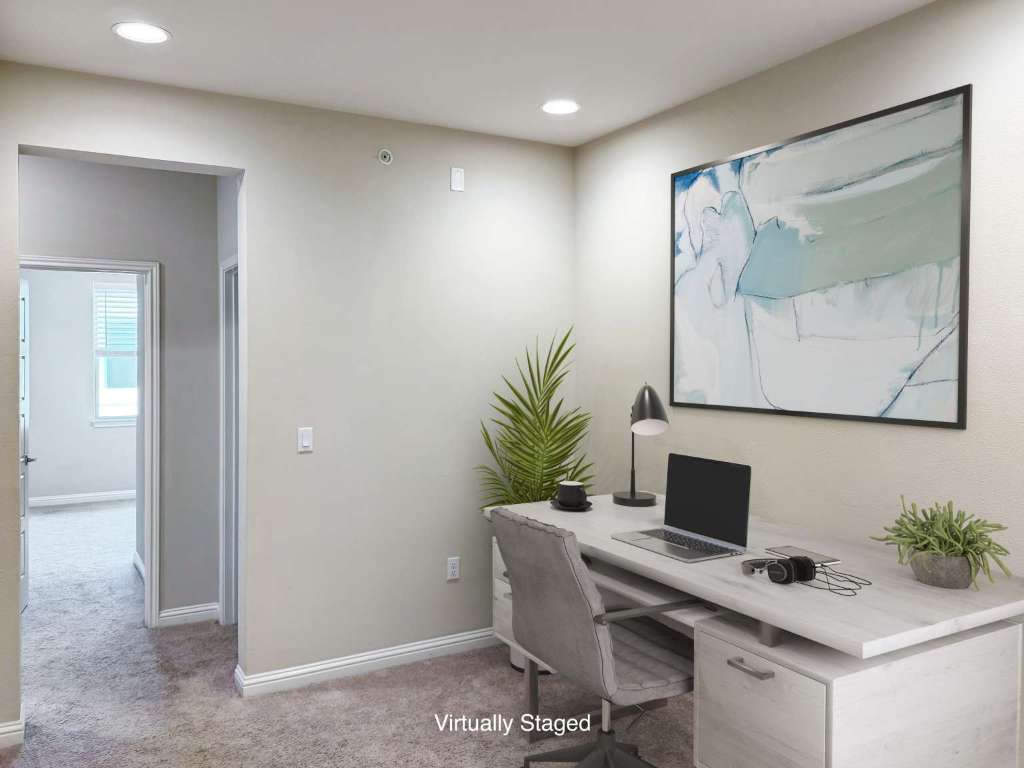 13800 Lyndhurst Street, Unit 223 Austin, TX 78717 - Photo 6 of 40 Office featuring light colored carpet and recessed lighting