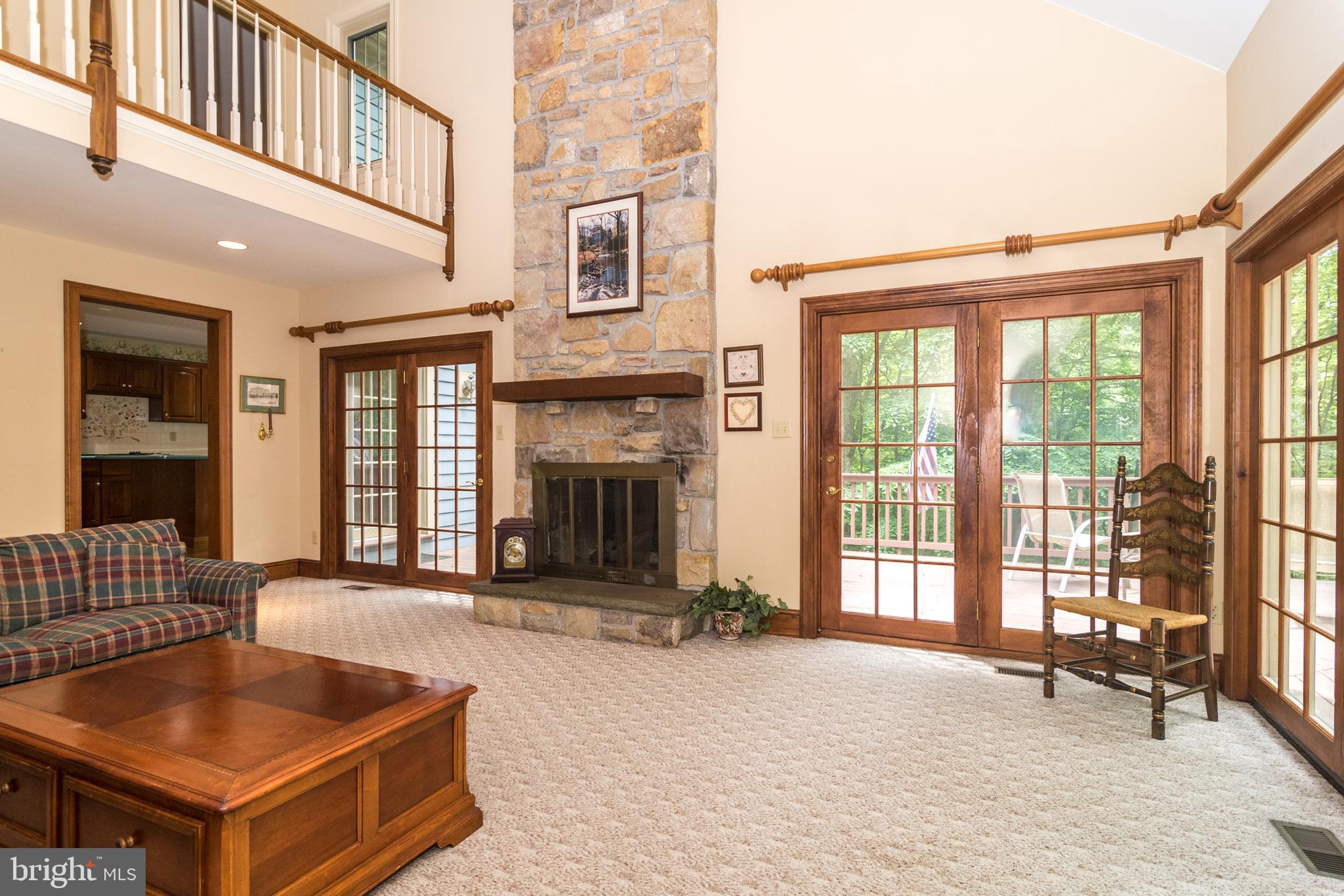 1469 Yellow Springs Road Chester Springs, PA 19425 - Photo 18 of 53 Soaring Stone Fireplace (propane)