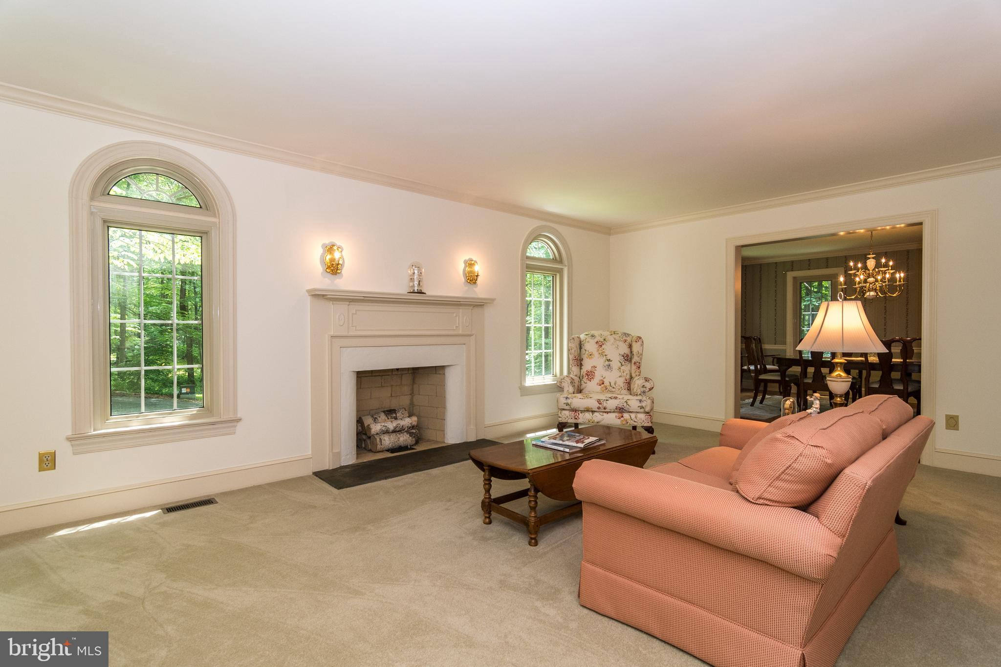 1469 Yellow Springs Road Chester Springs, PA 19425 - Photo 6 of 53 Formal Fireside Living Room
