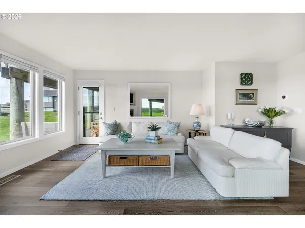 a bedroom with a bed and furniture