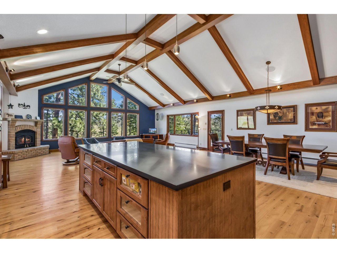 12592 Rist Canyon Road Bellvue, CO 80512 - Photo 9 of 50 Large Kitchen Island