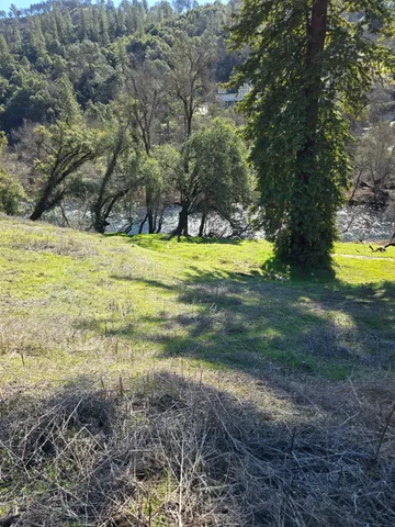 a view of a swimming pool with an outdoor space