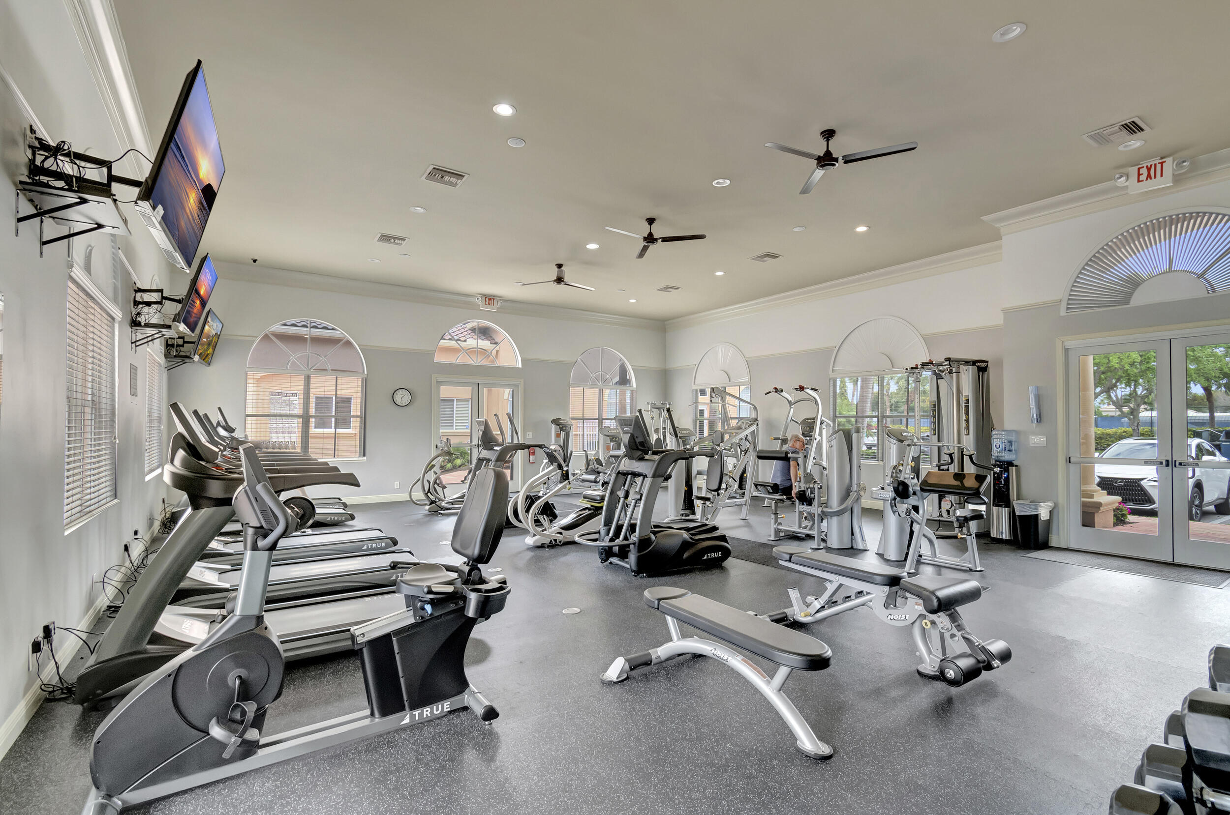 6661 Garde Road Boynton Beach, FL 33472 - Photo 42 of 48 a view of a room with gym equipment