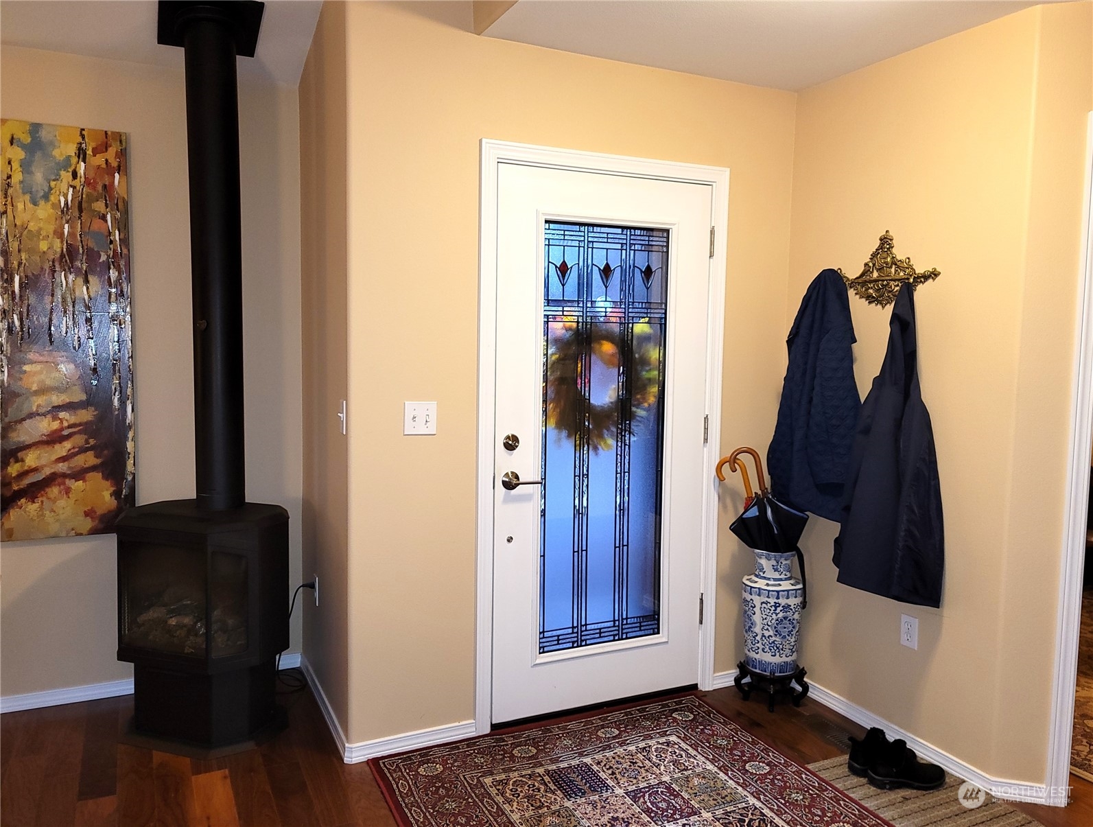 590 East Bush Point Road Freeland, WA 98249 - Photo 4 of 25 a view of walk in closet with clothes and shoes