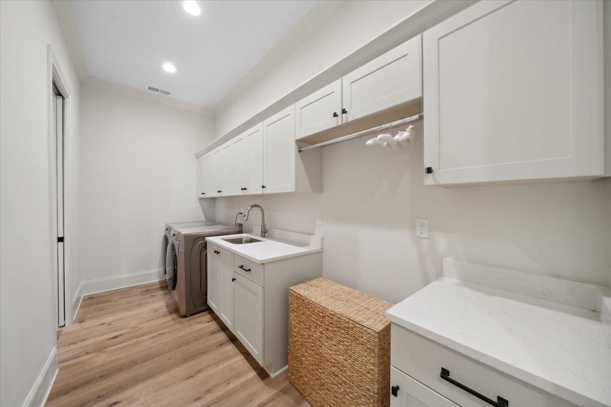 220 Mary Taylor Way Piperton, TN 38017 - Photo 26 of 40 a utility room with sink dryer and washer