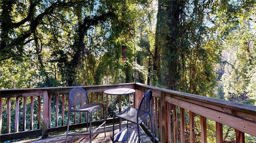 2825 Northeast Expressway, Unit L4 Atlanta, GA 30345 - Photo 16 of 36 a view of wooden deck