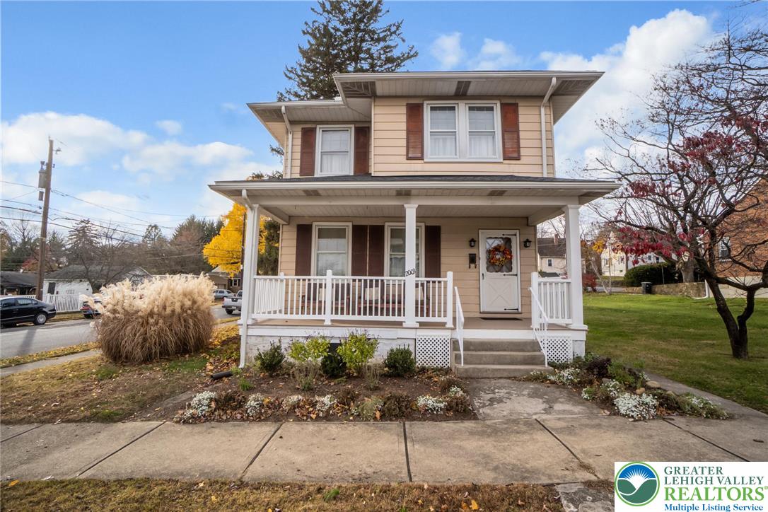 2003 Kemmerer Street Bethlehem, PA 18017 - Photo 1 of 49 a front view of a house with garden