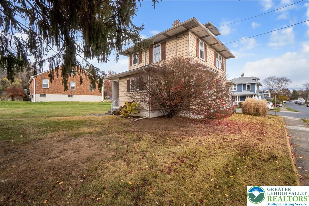 2003 Kemmerer Street Bethlehem, PA 18017 - Photo 9 of 49 a front view of a house with a yard