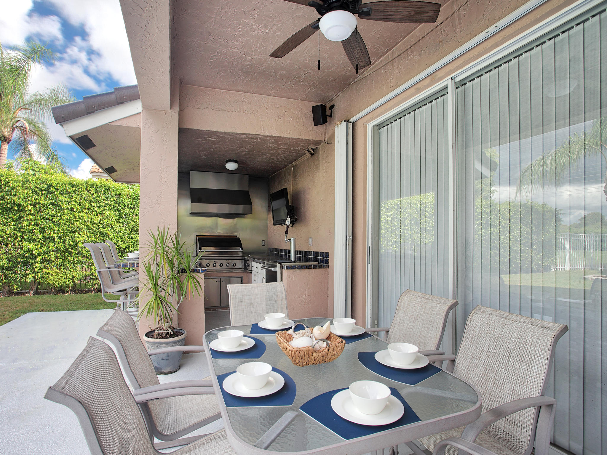 10872 Tea Olive Lane Boca Raton, FL 33498 - Photo 36 of 48 45 Backyard 4_Summer Kitchen