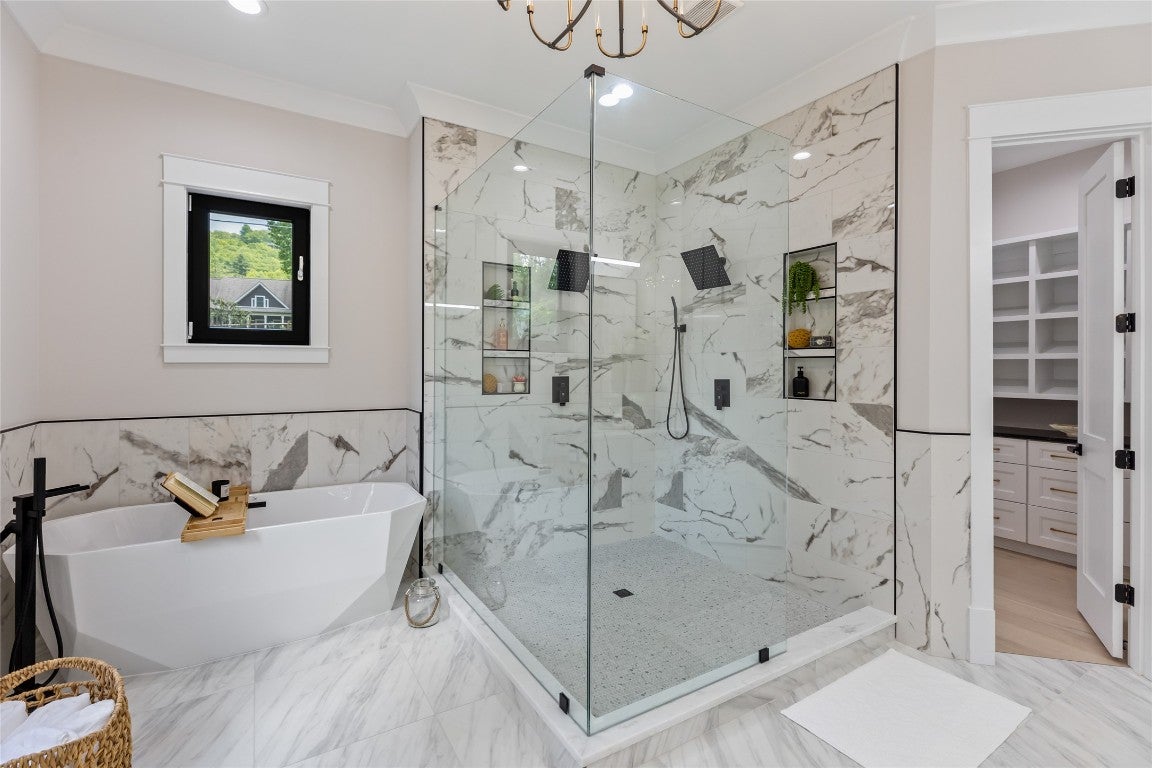 227 Sherwood Forest Road Highlands, NC 28741 - Photo 32 of 99 Fabulous Double-Headed Glassed Shower