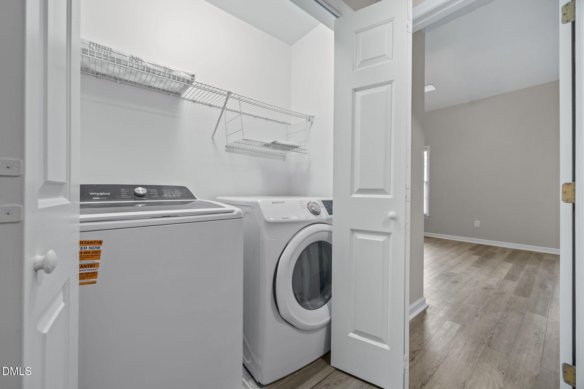 2813 Bedfordshire Court Raleigh, NC 27604 - Photo 27 of 44 a utility room with dryer and washer