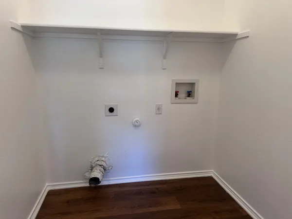 a view of wooden floor
