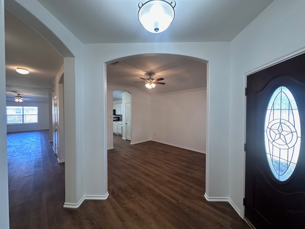 12720 Waynespur Lane Elgin, TX 78621 - Photo 2 of 31 a view of livingroom with wooden floor