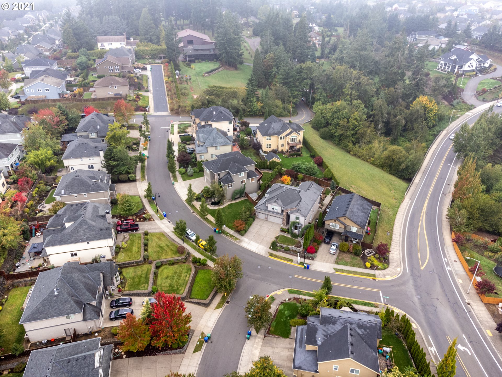 14741 Southeast Badger Creek Road Happy Valley, OR 97086 - Photo 4 of 32 an aerial view of a city