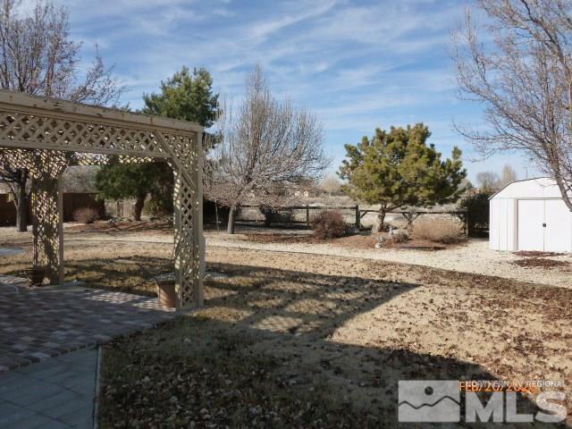 1850 Rice Road Fallon, NV 89406 - Photo 19 of 23 a view of a yard with plants