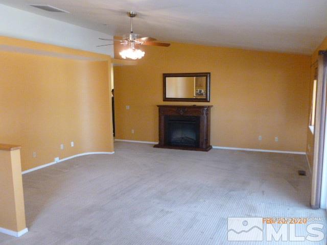 1850 Rice Road Fallon, NV 89406 - Photo 4 of 23 a view of empty room with a fireplace