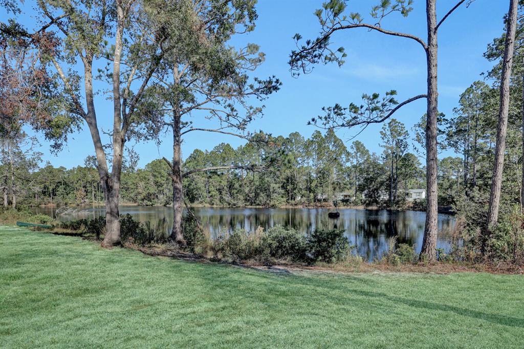 141 Woods Road San Mateo, FL 32187 - Photo 5 of 66 a view of a lake with a mountain in the background