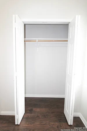 a view of closet