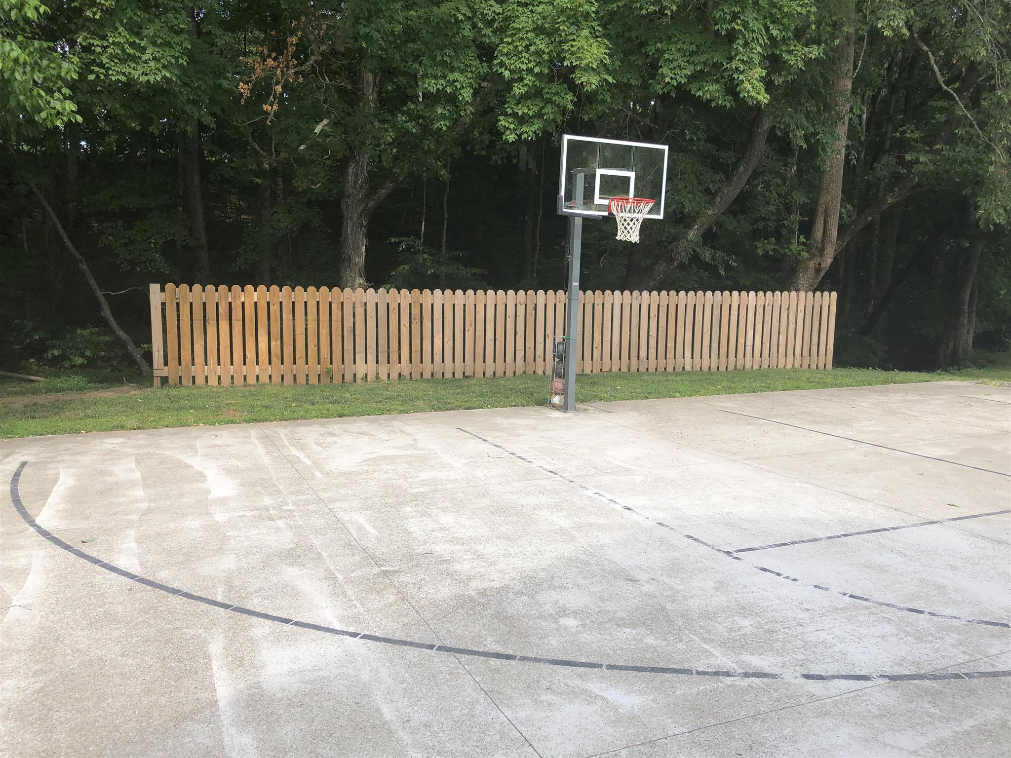 1073 Ervin Pace Road Chapmansboro, TN 37035 - Photo 4 of 19 Concrete basketball court marked up for 3 pointers and ready for your intense game of B-Ball !