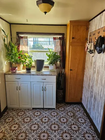 a view of a entryway