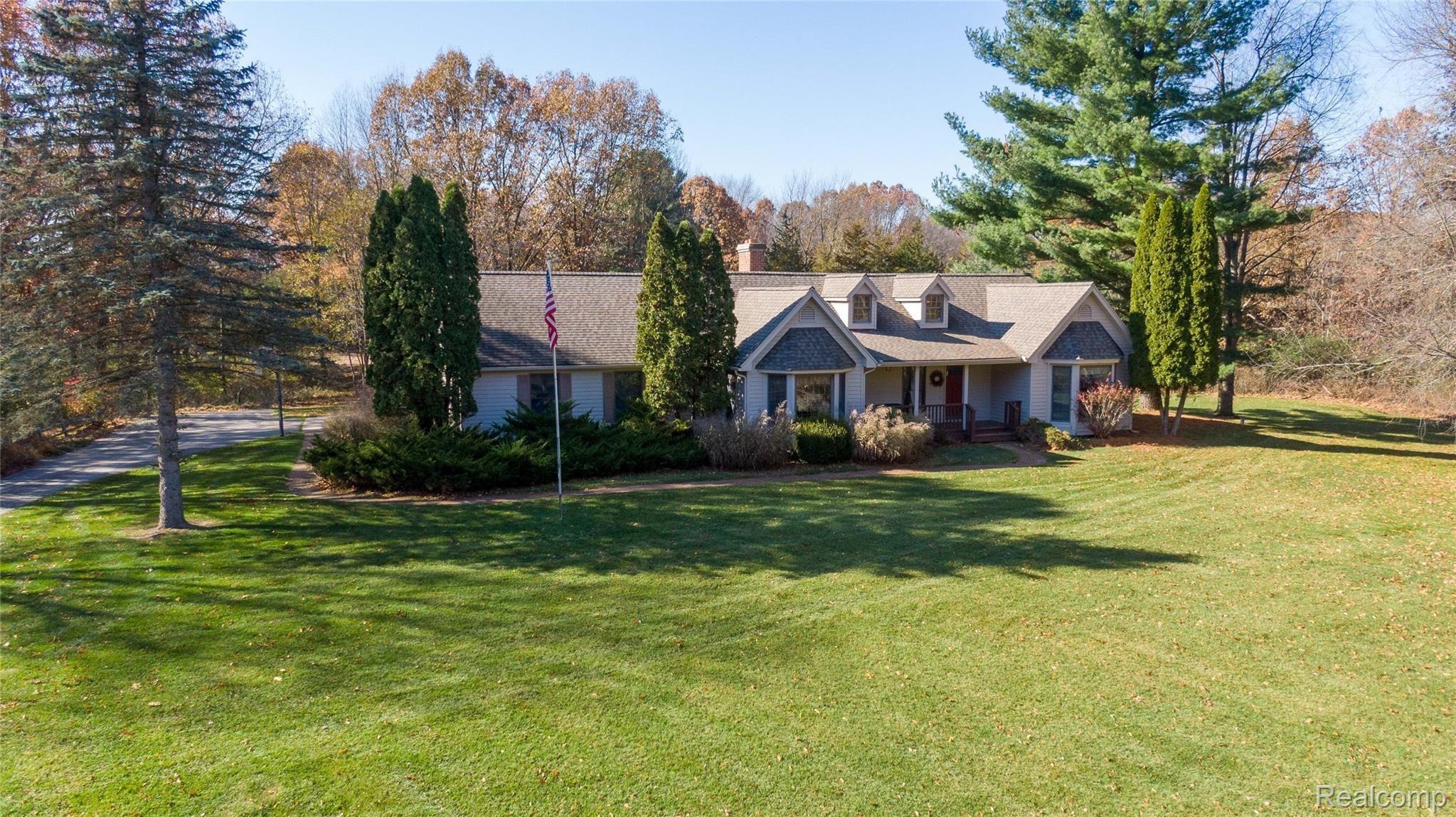 7231 Toma Road Dexter, MI 48130 - Photo 42 of 44 DroneFront.jpg