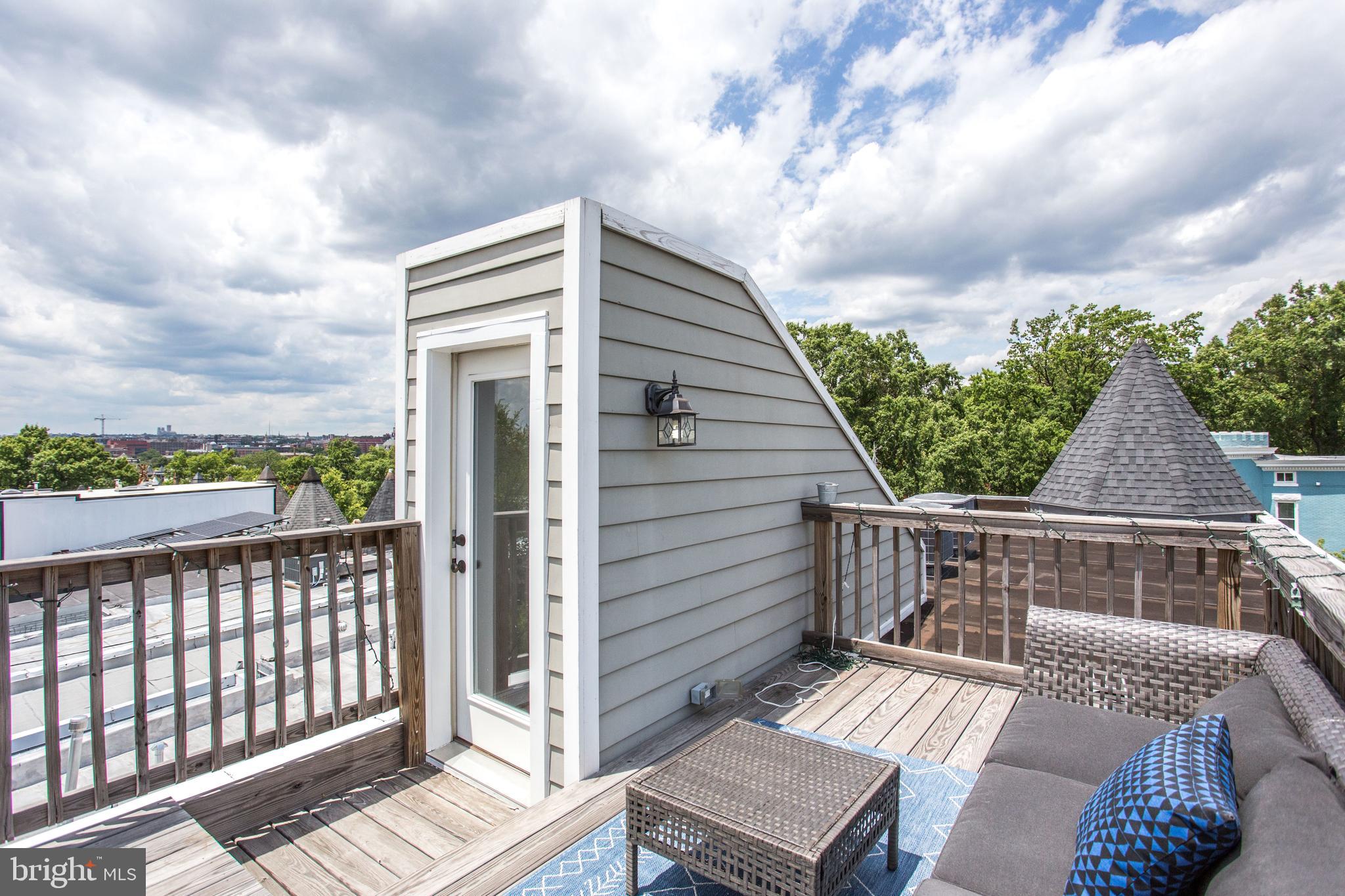 39 U Street Northeast, Unit 2 Washington, DC 20002 - Photo 21 of 29 Private roof deck