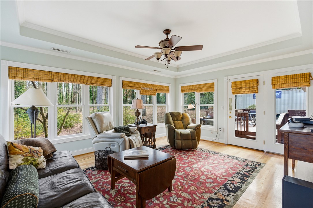 106 Cherokee Circle Anderson, SC 29621 - Photo 23 of 47 Bright and airy living room with warm hardwood floors and abundant natural light.