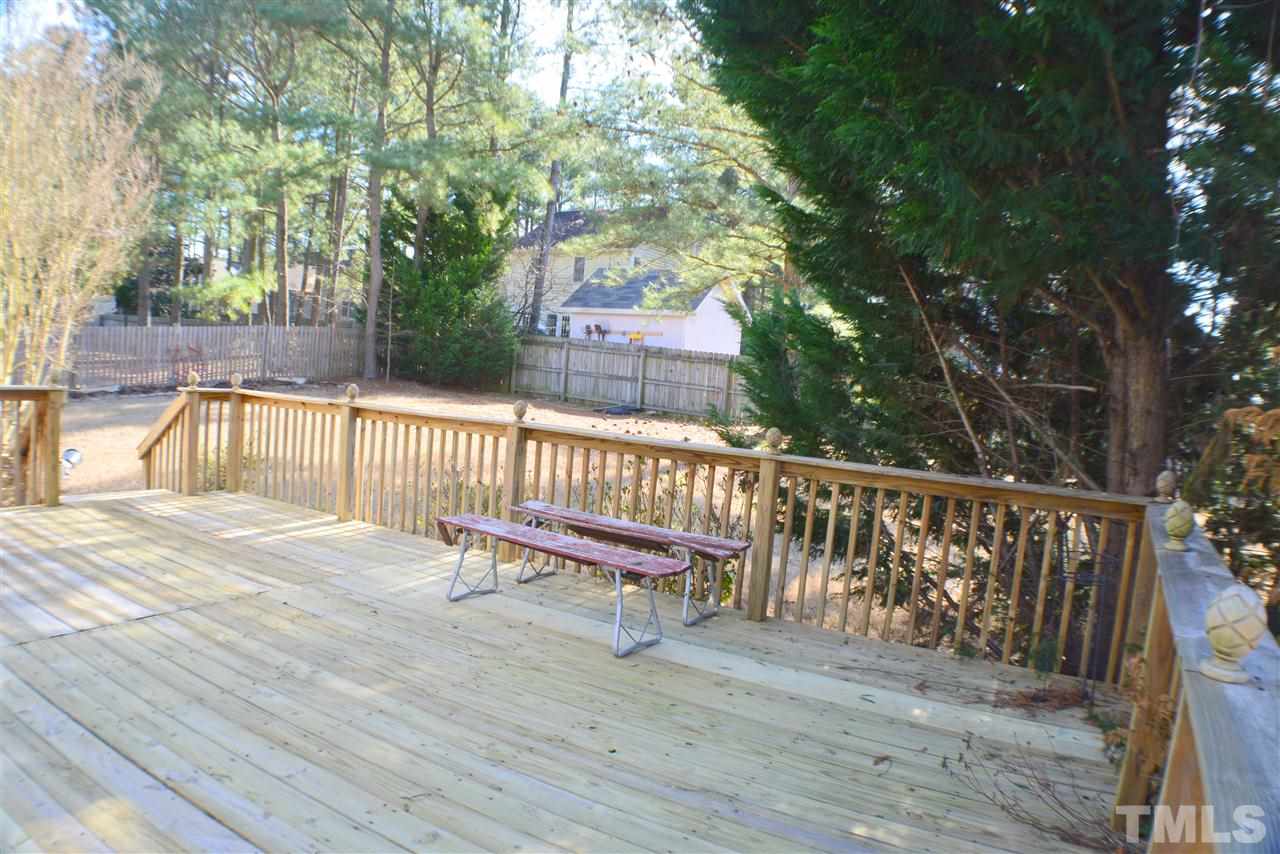 4116 Breadfruit Court Raleigh, NC 27616 - Photo 18 of 25 Custom Deck, great for entertaining!