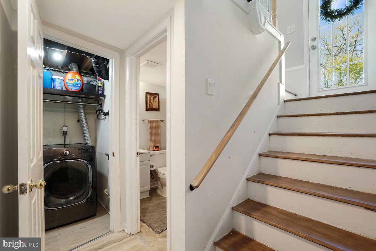 4206 Dahill Road Silver Spring, MD 20906 - Photo 23 of 33 a view of hallway with washer and dryer