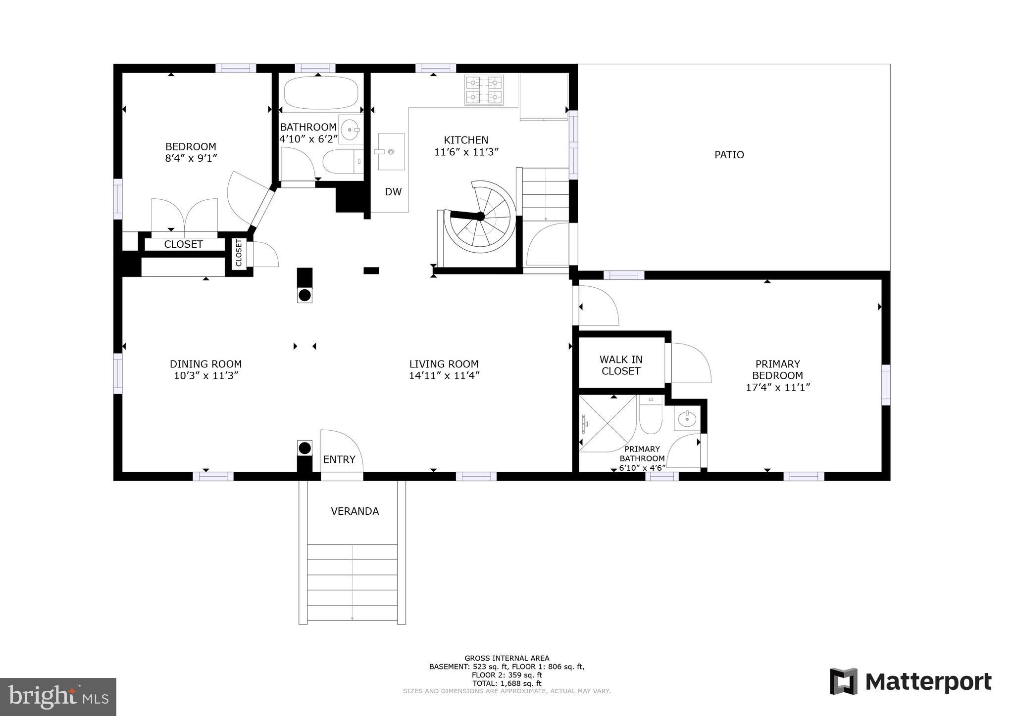 4206 Dahill Road Silver Spring, MD 20906 - Photo 31 of 33 a picture of a bathroom with a sink