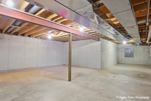 a view of a lake with houses