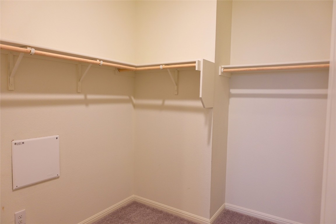 402 Plateau Street Maxwell, TX 78656 - Photo 10 of 18 a view of small space with racks on the wall