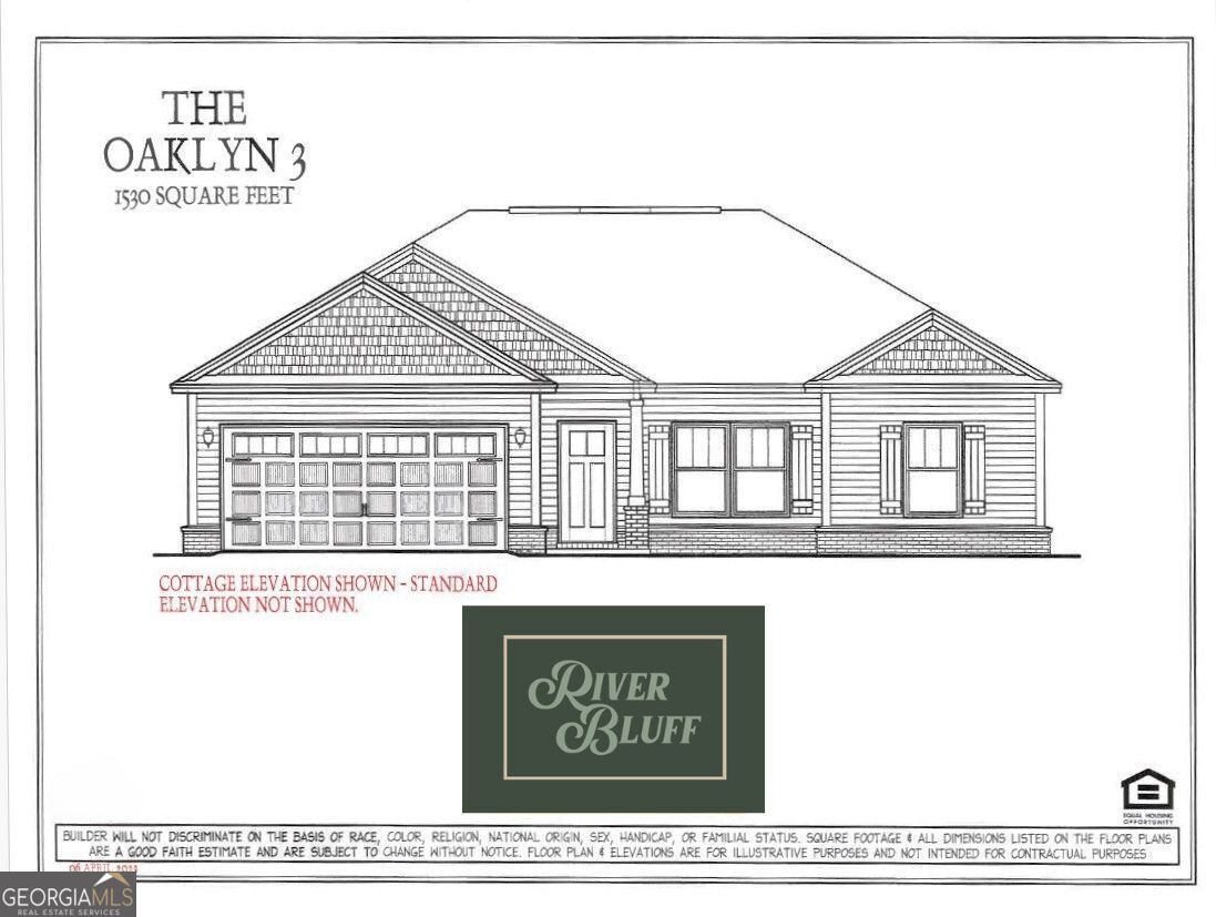 674 Belfast Loop Ellabell, GA 31308 - Photo 2 of 4 a picture of a floor plan