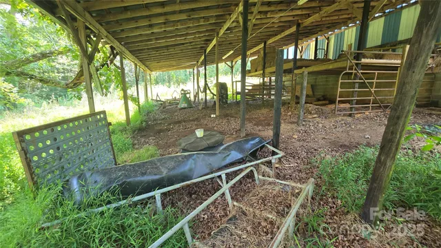 a view of yard with trees