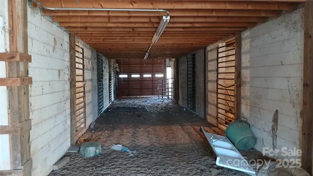 a view of storage and utility room