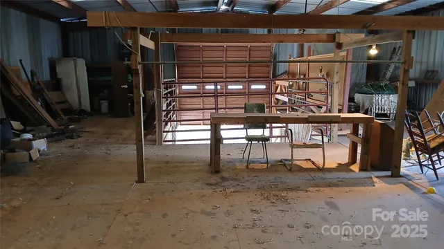 a view of storage and utility room