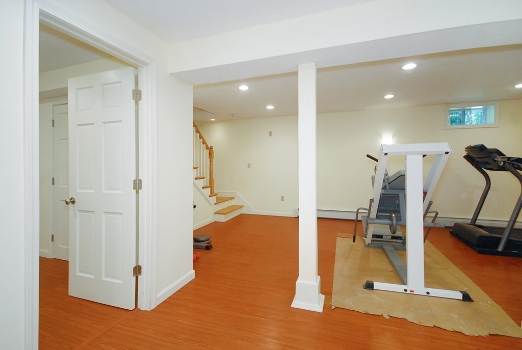 22 Taylor Road Stow, MA 01775 - Photo 24 of 32 a view of a room with gym equipment