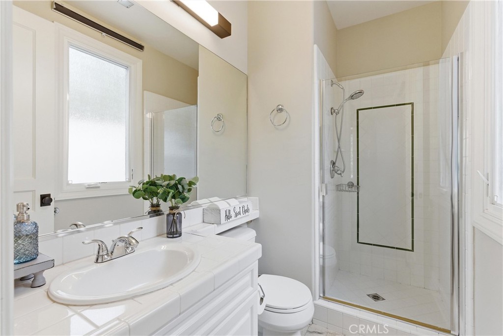 29131 Bouquet Canyon Road Silverado, CA 92676 - Photo 38 of 74 Full bathroom with walk-in shower and window