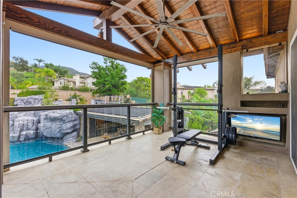 29131 Bouquet Canyon Road Silverado, CA 92676 - Photo 55 of 74 a building outdoor space with patio furniture and potted plants